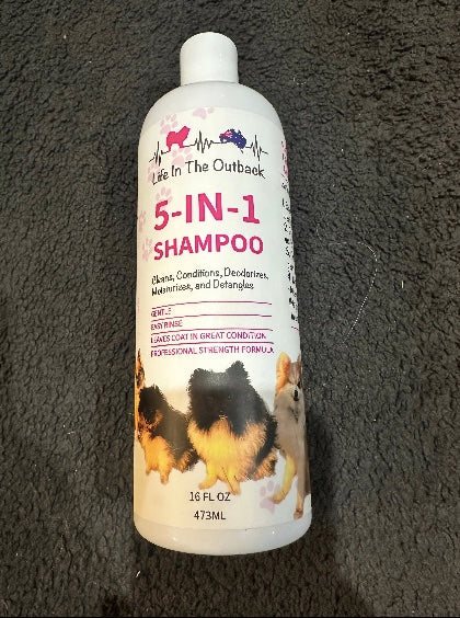 NNEDSZ 1x Life in the outback 5 in 1 Shampoo